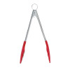TANG MET TANDJES 30CM ROOD SILICONE CUISIPRO