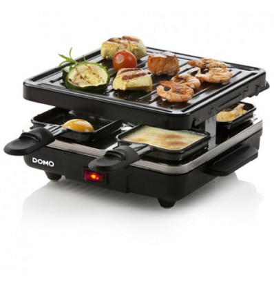RACLETTE GRILL DO9147G DOMO JUST US 4 PERSONEN