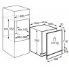 INTEG. AFWASMACHINE FSE63307P AEG KOLOMMONTAGE NISMAAT 762MM