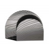 SERVETHOUDER VENEER INOX RELIEF