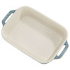 SET 2 OVENSCHOTELS 20x27+20x16cm TURKOIS TURQUOISE STAUB