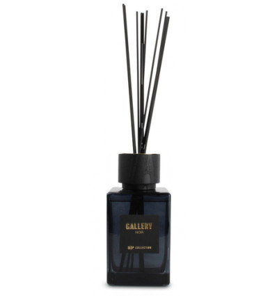 GEURSTOKJES IN GLAS 500ML NOIR GALLERY S|P