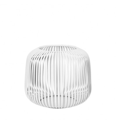 WINDLICHT BLOMUS LITO WIT XS 13,5CM METAAL