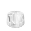 WINDLICHT BLOMUS LITO WIT XS 13,5CM METAAL