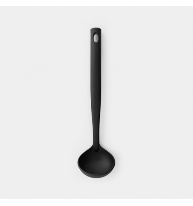 SAUSLEPEL ZWART KUNSTSTOF BLACK LINE