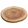 SERVEERPLANK HOUT RONDE SCHIJF 45CM ACACIA ZASSENHAUS