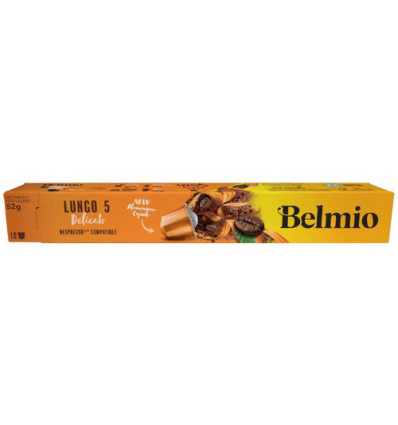 10 KOFFIECAPSULES BELMIO DELICATO LUNGO Sterkte 5