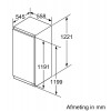 INTEG. KOELKAST KI41REDD0 SIEMENS D D/D 122CM | 5 JAAR WAARBORG | SOFTCLOSE