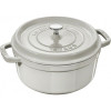 KOOKPOT ROND 26CM WHITE TRUFFLE STAUB COCOTTE 5.2L