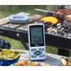 VLEESTHERMOMETER DRAADLOOS MET TIMER IDEAAL VOOR BARBECUE ME-316