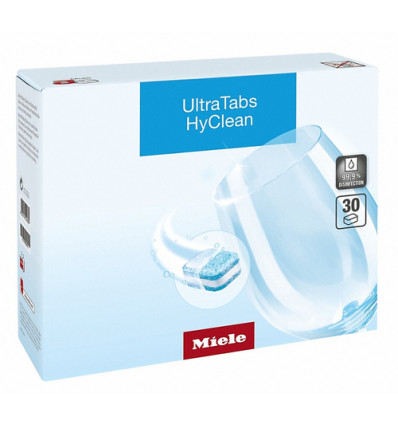 30 AFWASTABLETTEN ULTRATABS HYCLEAN MIELE
