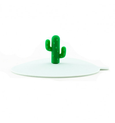 GLASDEKSEL D11cm SILICONE CACTUS DOTZ