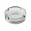 SET 2 ASBAKKEN GLAS 10.6CM