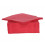 40 SERVETTEN 38x38cm ROOD PAPIER TEXTIEL-TOUCH