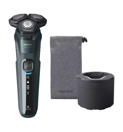 SCHEERAPPARAAT S5584/62 PHILIPS SHAVER MET OPLAADSTATION en extra cartridges