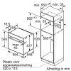 INBOUWOVEN HB675G0S1 SIEMENS PYROLYSE 4D warme lucht,Plaatsing: +65 euro