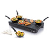 GRILL-PANNEKOEK-WOK DO8712W DOMO 4PERS GOURMETSET