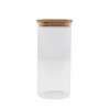 VOORRAADPOT GLAS 1.4L BAMBOE DEKSEL