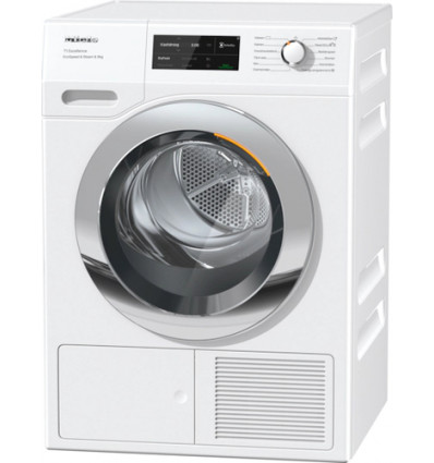 DROOGKAST TEL795WP MIELE 9kg A+++ SteamFinish, DryCare 40,Miele@Home