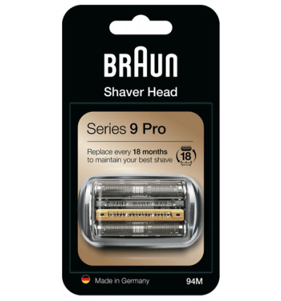 SCHEER CASSETTE 94M SERIE 9PRO BRAUN (92S 90S) 90XX 92XX 93XX 94XX 95XX