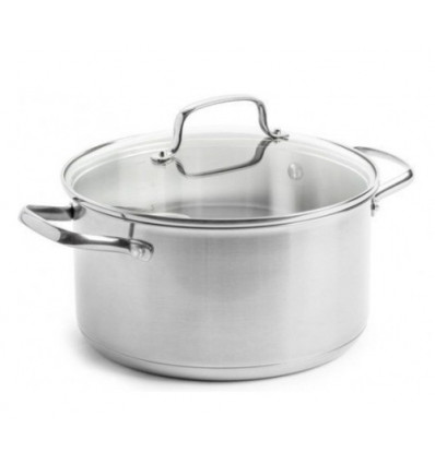 KOOKPOT 24CM INOX DAGELIJKSE KOST 6.0L JEROEN MEUS