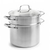 KOOKPOT 24CM INOX DAGELIJKSE KOST PASTA JEROEN MEUS MET INZET