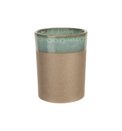 BASALT OCEAN GREEN BEKER 17CL ZONDER OOR D6.5xH8.6cm