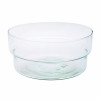 SERVEERSCHAAL GLAS RIVIER GROEN 22CM POINT VIRGULE