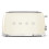 Smeg Broodrooster TSF02CR Creme 2x4