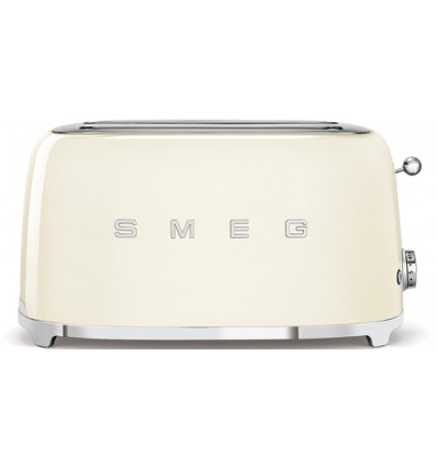 Smeg Broodrooster TSF02CR Creme 2x4
