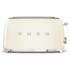 Smeg Broodrooster TSF02CR Creme 2x4