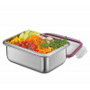 BROODDOOS INOX LUNCHBOX 22x16x8.5cm 1.8L KUCHENPROFI