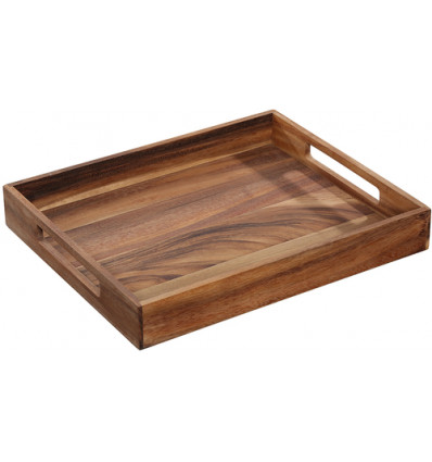 DIENBLAD ACACIA RECHTHOEKIG 44x36x6cm