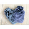 WARMWATERKRUIK 2L 36x20cm PELS POMPOMS ASSORTI
