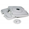 WAFELIJZER WA102A (4X7) FRIFRI COOLTOUCH 1200W GRIJS met Cool Touch