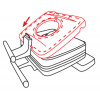 WAFELIJZER WA102A (4X7) FRIFRI COOLTOUCH 1200W GRIJS met Cool Touch