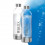 SET 2 FLESSEN 1L SODAONE BRITA NIET VAATWASBESTENDIG