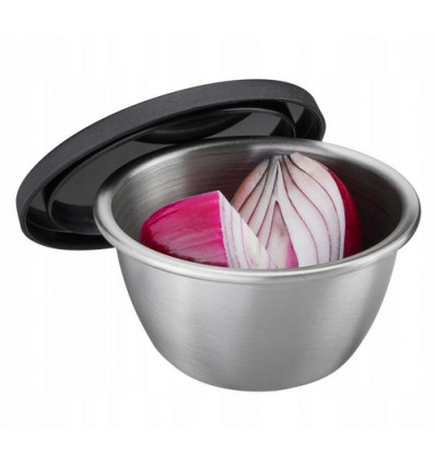 SET 2 BEWAARDOZEN ROND INOX MET DEKSEL RINO 100ML MINI BOWL