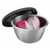 SET 2 BEWAARDOZEN ROND INOX MET DEKSEL RINO 100ML MINI BOWL