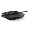 GRILLPAN VIERK 26CM GIETIJZER BLACK BK JET BLACK