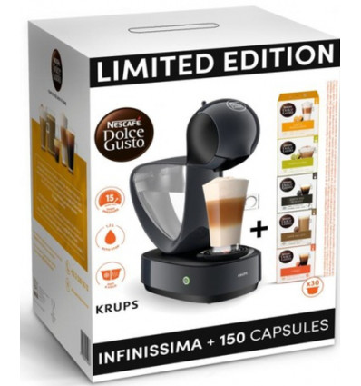 DOLCE GUSTO YY4984 INFINISSIMA ZWART KRUPS NESCAFE