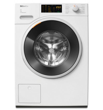 WASMACHINE WWD164WCS MIELE 9kg 1400tr DISPLAY KLEUR GEEL,levering +25 euro