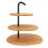ETAGERE 3 NIVEAU'S 25x32xH32cm BAMBOE