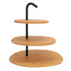 ETAGERE 3 NIVEAU'S 25x32xH32cm BAMBOE