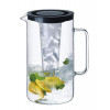 FRUITSAPKAN 2.5L MET IJSSTOP-GIETBEK SIMAX-GLAS met koelcilinder