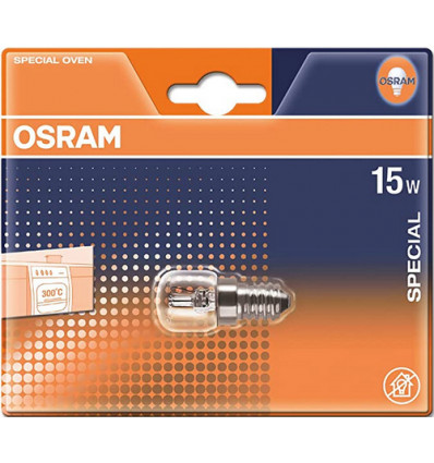 OVENLAMP 15WATT E14 300GRADEN 85LM LF0137 KLEIN T22 15W Droogkast