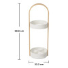 PARAPLUSTAANDER HUB WIT BELLWOOD 22.2x68.6cm
