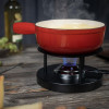 KAASFONDUE GIETIJZER 24CM 2.4L ROOD