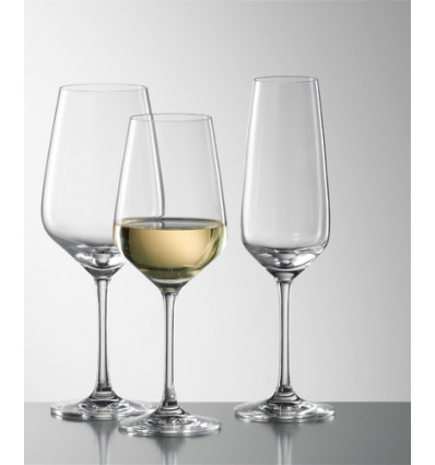 18DELIG GLASSERVIES TASTE ZWIESEL 6 witte wijn, 6 rode wijn, 6 fluitglas