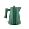 WATERKOKER ALESSI 1LITER GROEN PLISSE